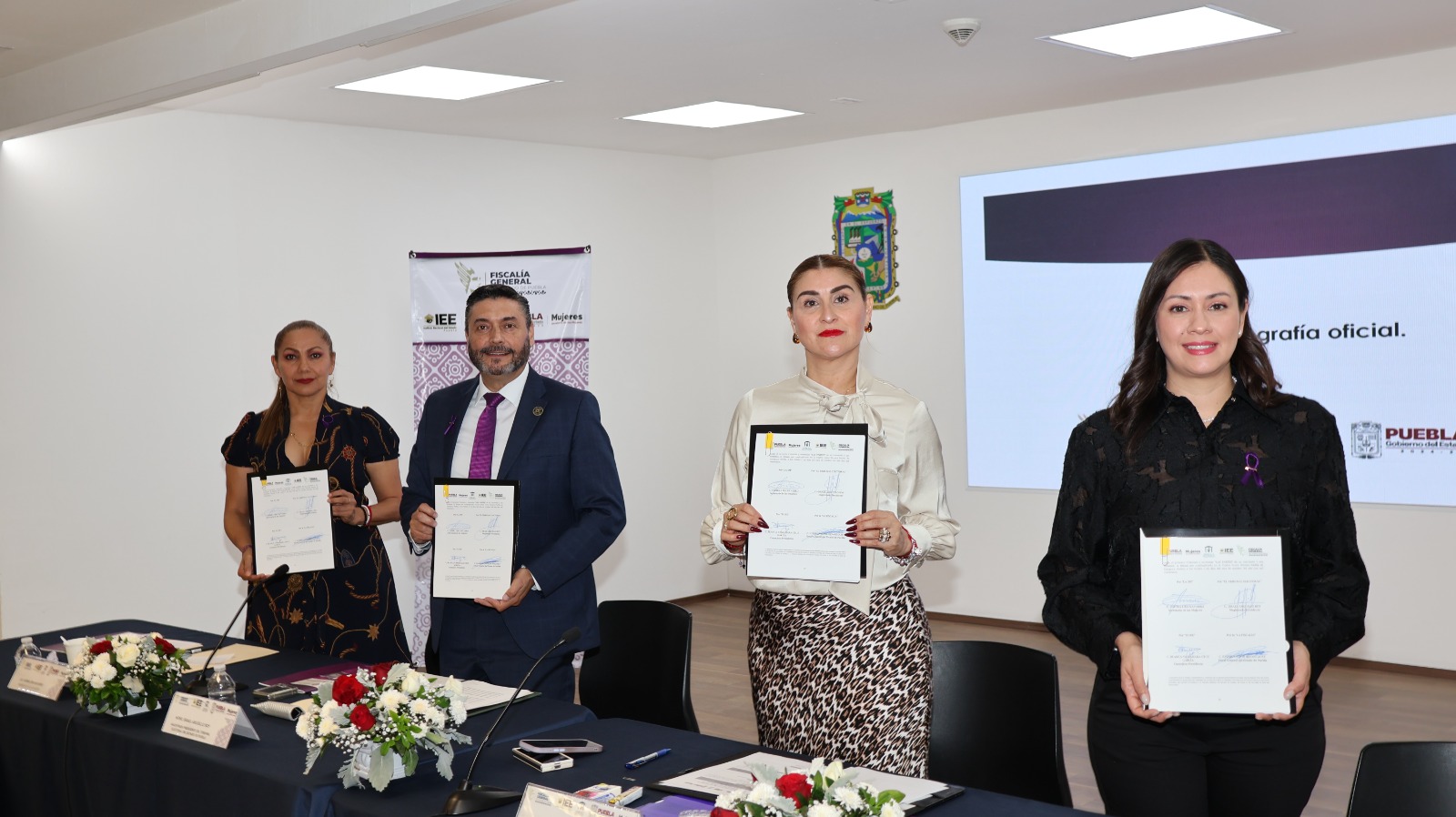 Sesión Plenaria del Observatorio de Participación Política de las Mujeres en Puebla